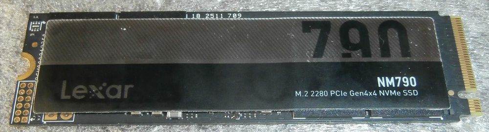 Lekko używany SSD NVMe M.2 Lexar NM790 4 TB - gwarancja na 54 miesięce
