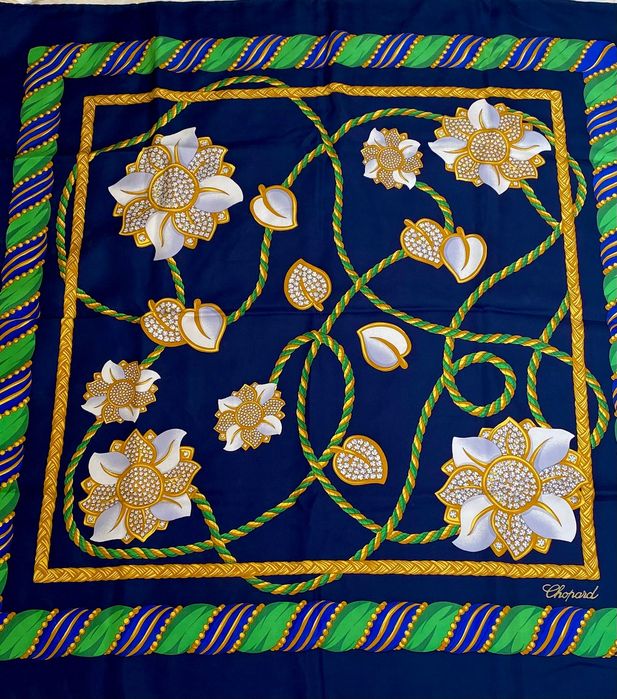 CHOPARD люксовый шелковый платок оригинал роуль