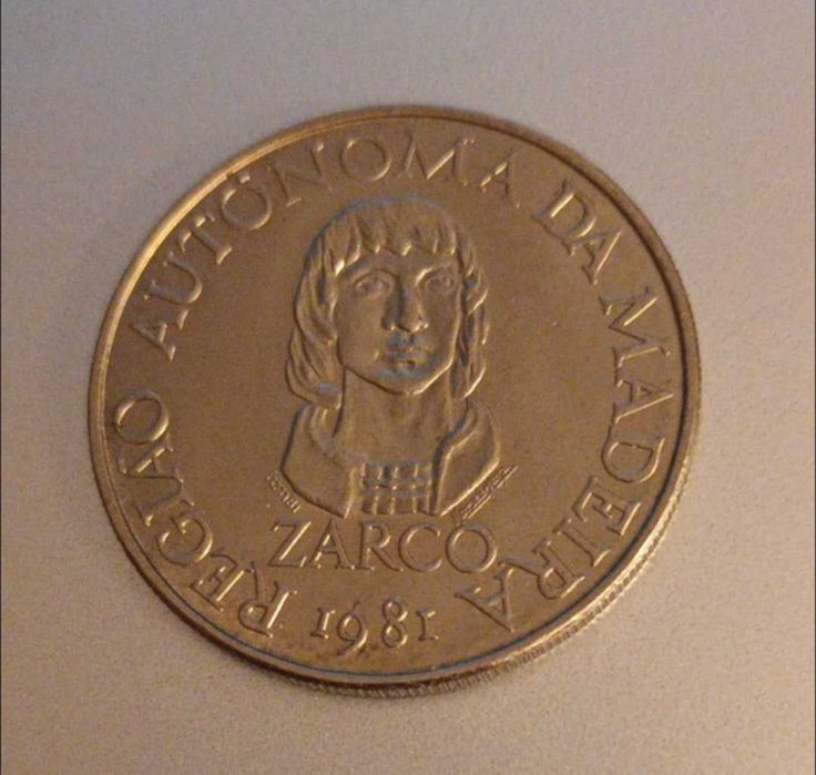 Moeda Região Autonoma Madeira - Zarco