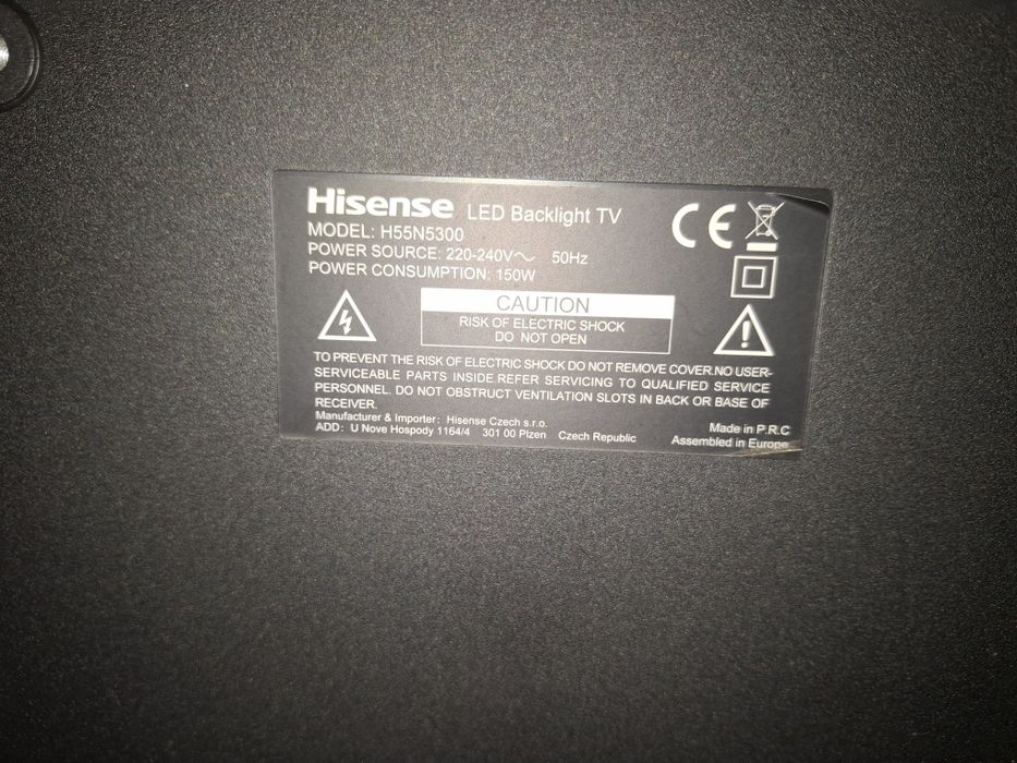 Tv hisense 55 polegadas