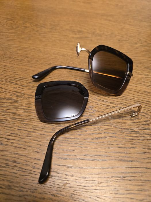 Dolce & Gabbana okulary przeciwsłoneczne ORYGINALNE – uszkodzone