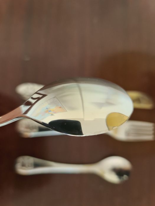 Conjunto 4 talheres INOX criança