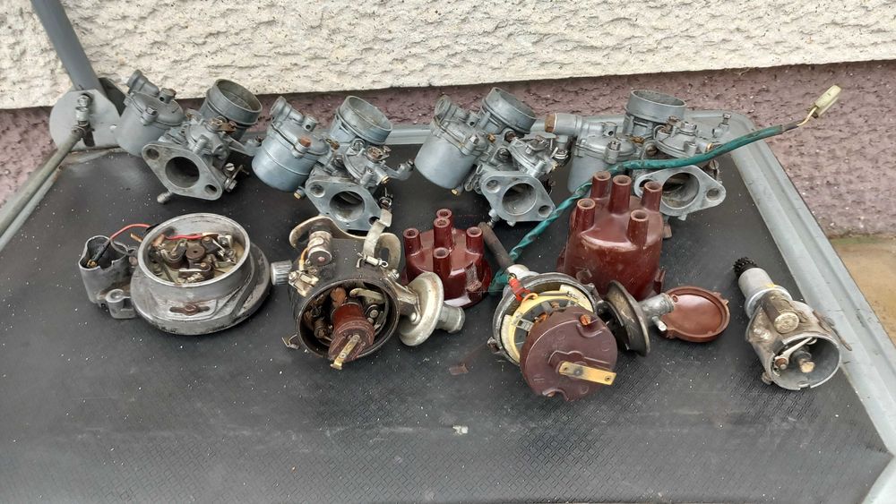 Dzik motopompa gaźnik IKOV kompletny  oryginał syrena