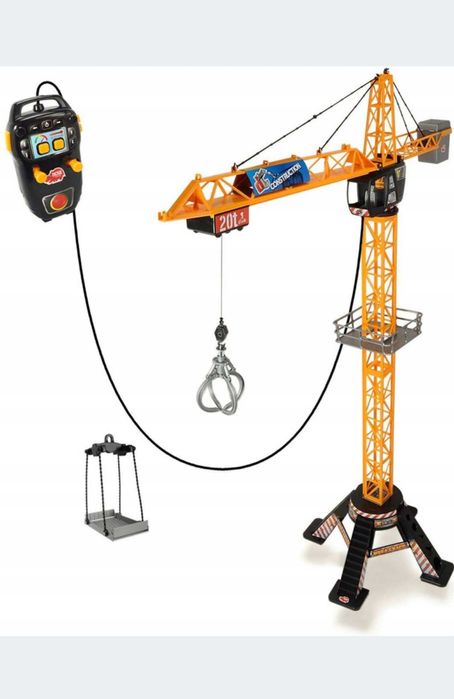 Duży sterowany dźwig dla dziecka Dickie 120cm