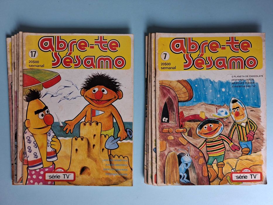 Revista BD "ABRE-TE SÉSAMO" Coleção completa Nº 1 a 22 Ed. Liber 1976/77