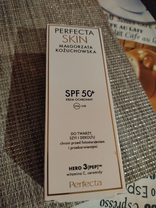 Krem dla kobiet Perfecta Skin Małgorzata Kożuchowska SPF 50 Nowy