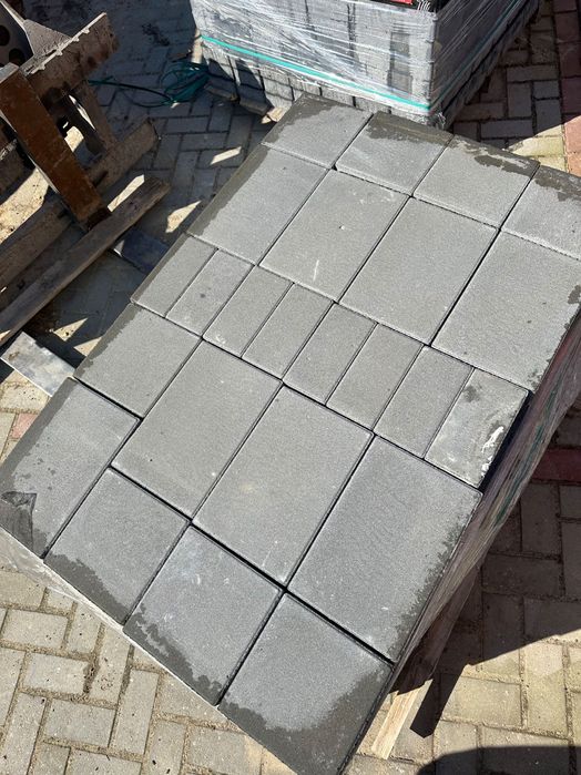 Kostka brukowa 6 cm Futura szara SIERADZ rossano