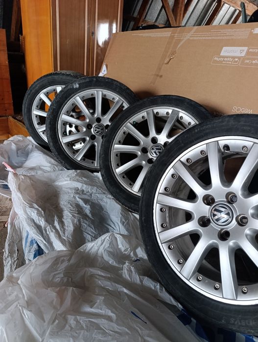 Легкосплавні титанові диски Ronal (німеччина) R17 розболтовка 5х112