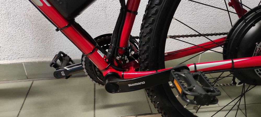 Rower Elektryczny 1500W 25 Ah 29' Kross Hexagon 5.0 Hydraulika L/M