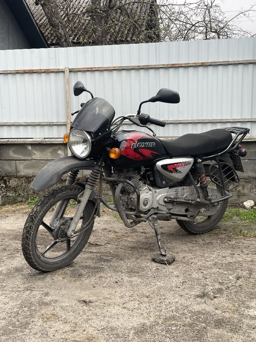 Bajaj Boxer 125x розхід 1,7 л.\100 км.