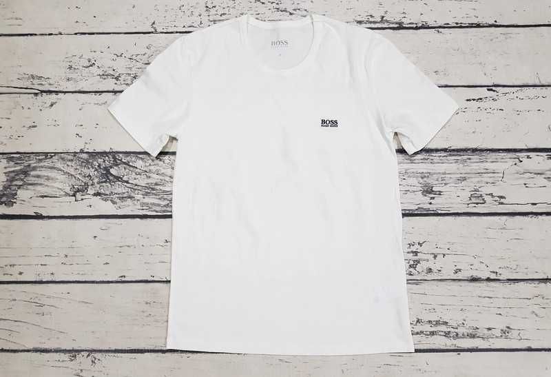 Hugo Boss * koszulka * biała * męska * Nowa * M