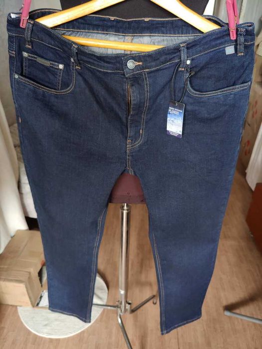 Джинсы Brook Taverner jeans United Kingdom w40 stretch dark blue.
