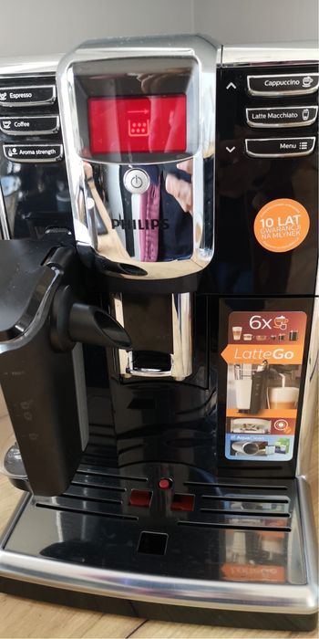 Ekspres do kawy Philips Latte Go czarny