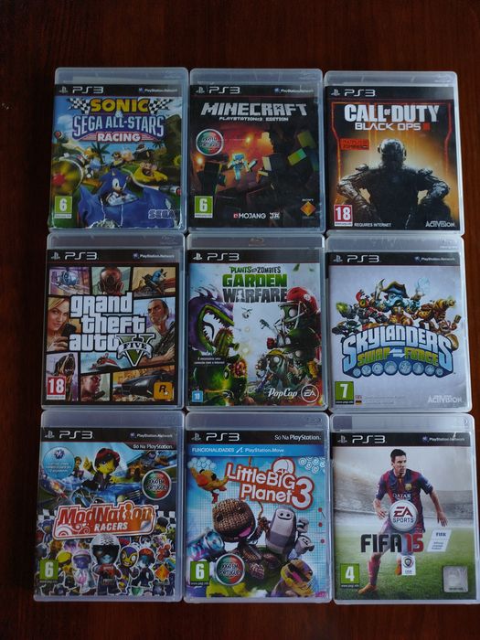 Jogos para PS3/Xbox one/PS2