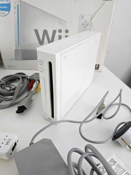 Nintendo Wii konsola + wielki zestaw gier