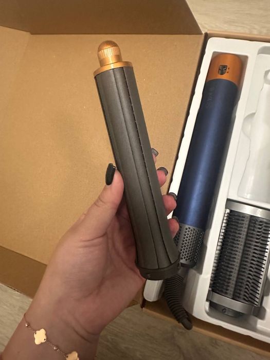 Мультистайлер Dyson Airwrap Complete Long, никель/медь