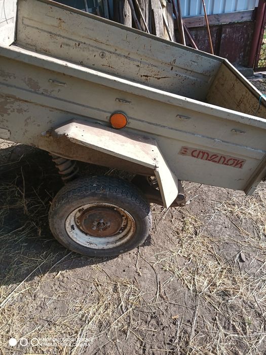 Продам причіп Степок на номерах
