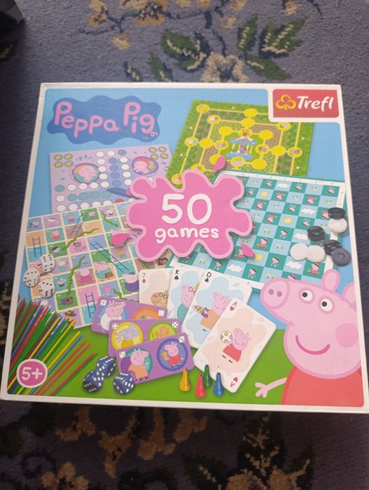 50 ігор  Trefl peppa pig