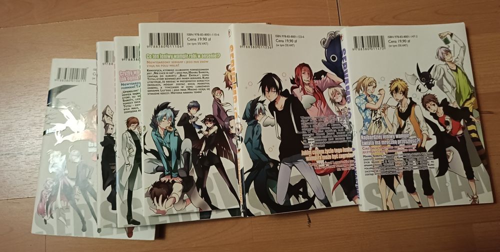 Komiks manga Servamp tomy 1-6