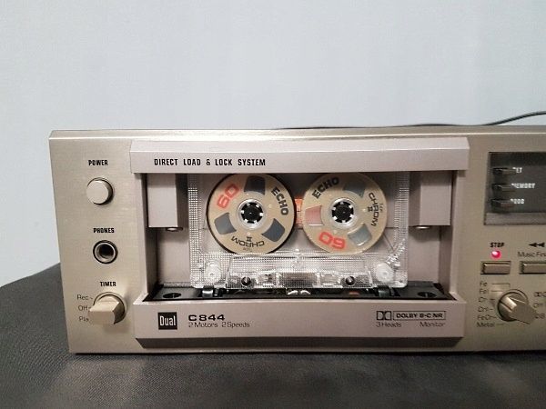 Magnetofon dual C 844 Deck 3 głowice . 4 ścieżki.