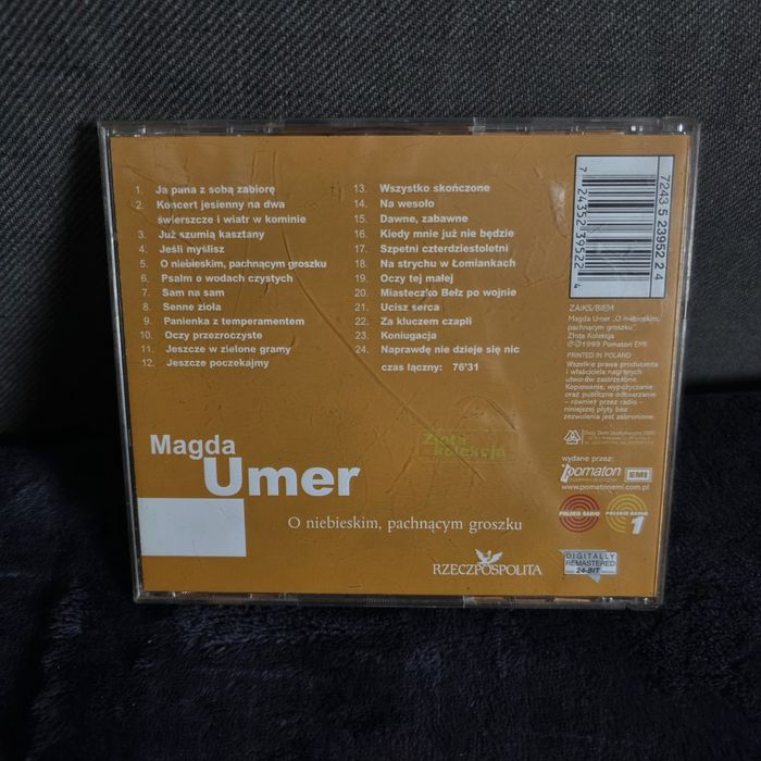 Magda Umer - O niebieskim, pachnącym groszku - Audio CD