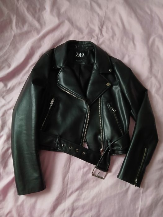 Косуха шкіряна Zara жіноча