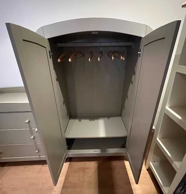 Conjunto quarto infantil Mamas & Papas (cama+cómoda/trocador+roupeiro)