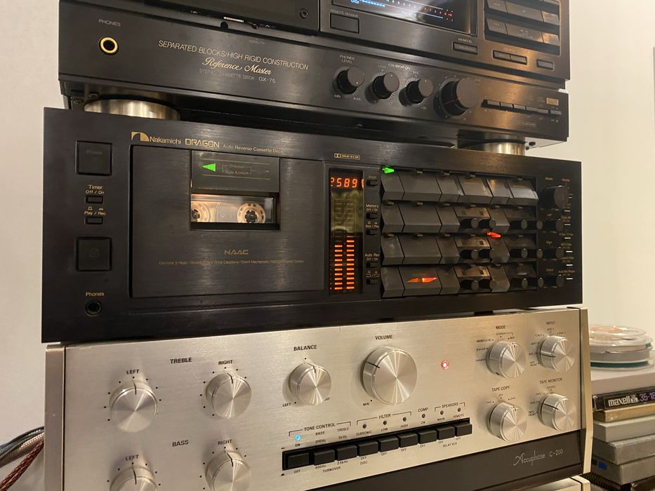 Nakamichi Dragon magnetofon legenda po serwisie. Top