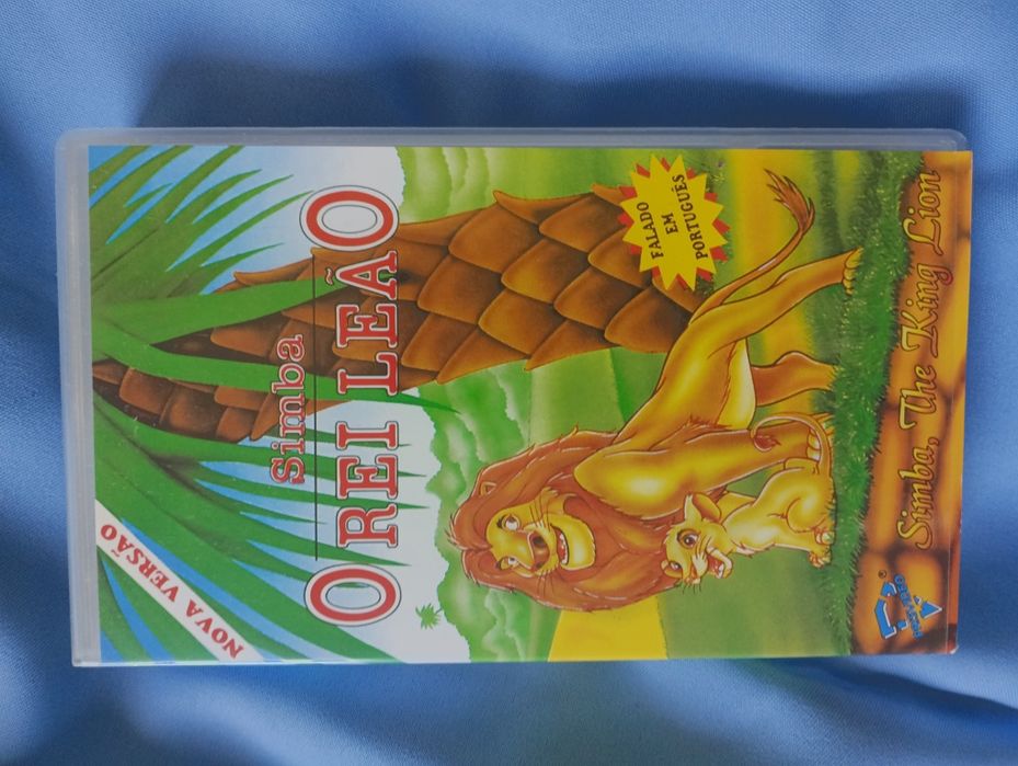 Filme desenho animado infantil cassete HVS