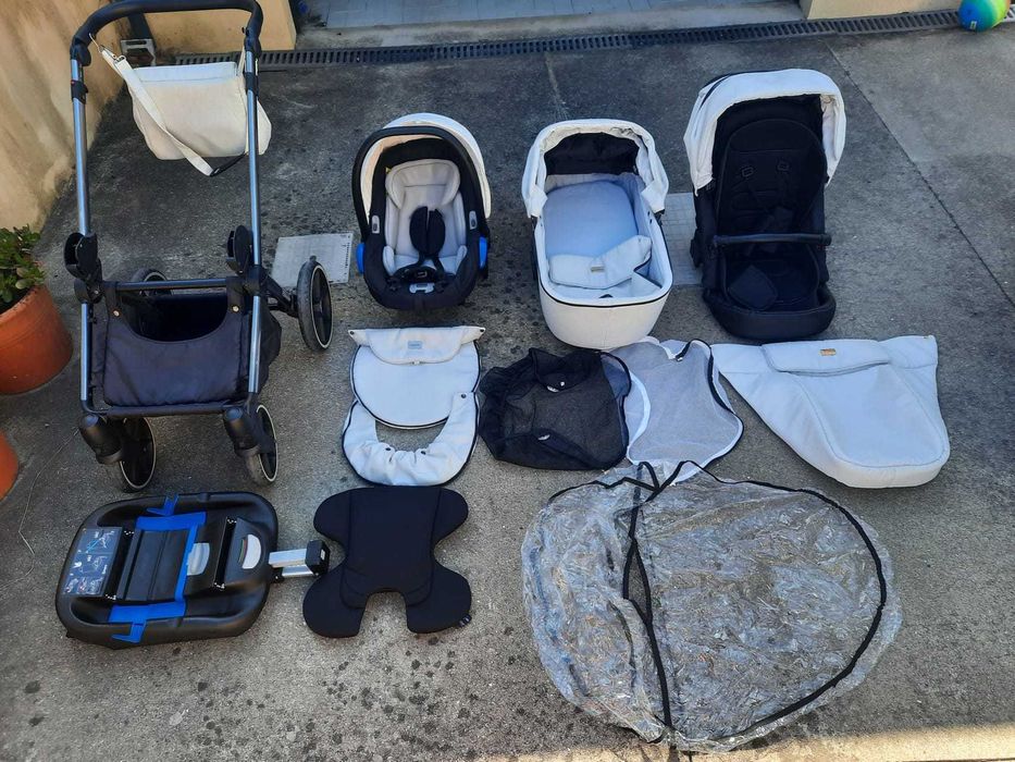 Trio RIKO QUBUS + extras + base isofix auto RIKO