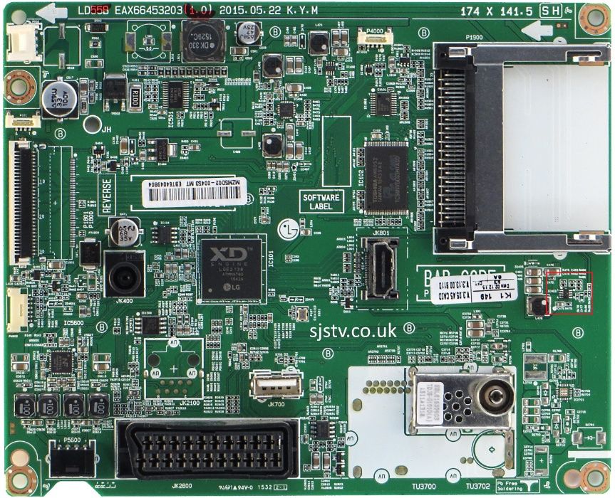 Kit Reparação MainBoard EBT 6 4 0 4 9 8 0 4 - IAGCF