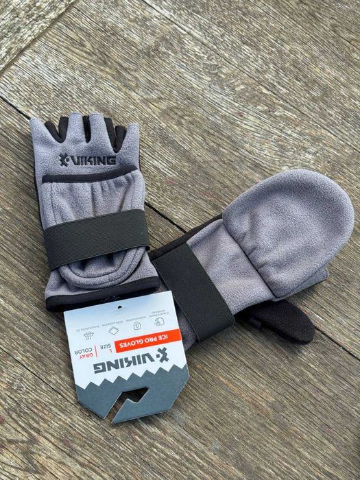 Рукавички Viking Fishing Ice Pro Gloves обрезанные пальцы, перчатки