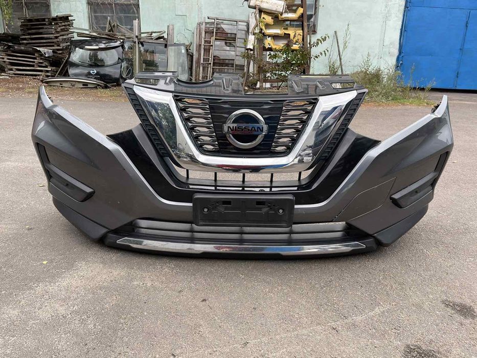 Бампер передний в сборе Nissan Rogue T32 цвет KAD рестайл Рог