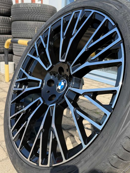 Nowe koła 20 cali BMW X3 G45 G48 czarno srebrne