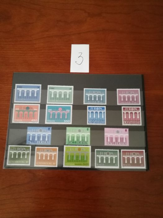 Filatelia - selos Europa (século XX)