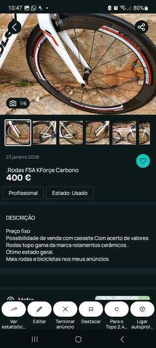 Acessórios para bicicletas oportunidades