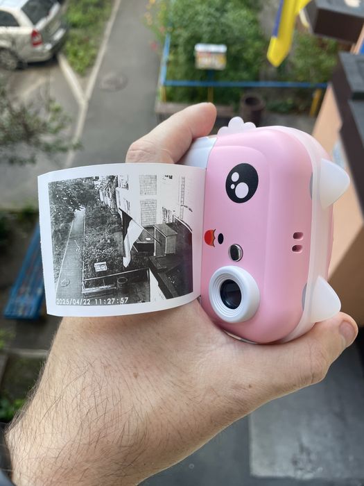 ПОДАРУНОК 2025, Дитячий фотоапарат миттєвого друку + Bluetooth версія
