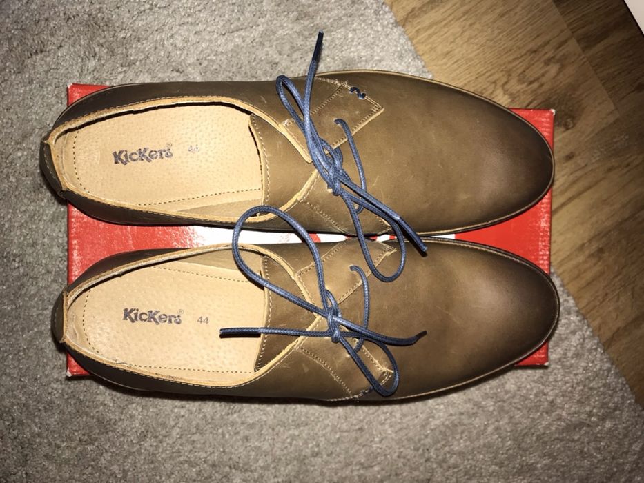 Skórzane buty Kickers