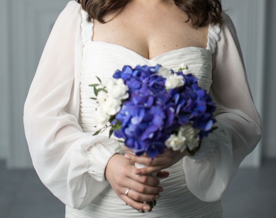 Весільна, коктейльна сукня міні (салон LA MARIEE