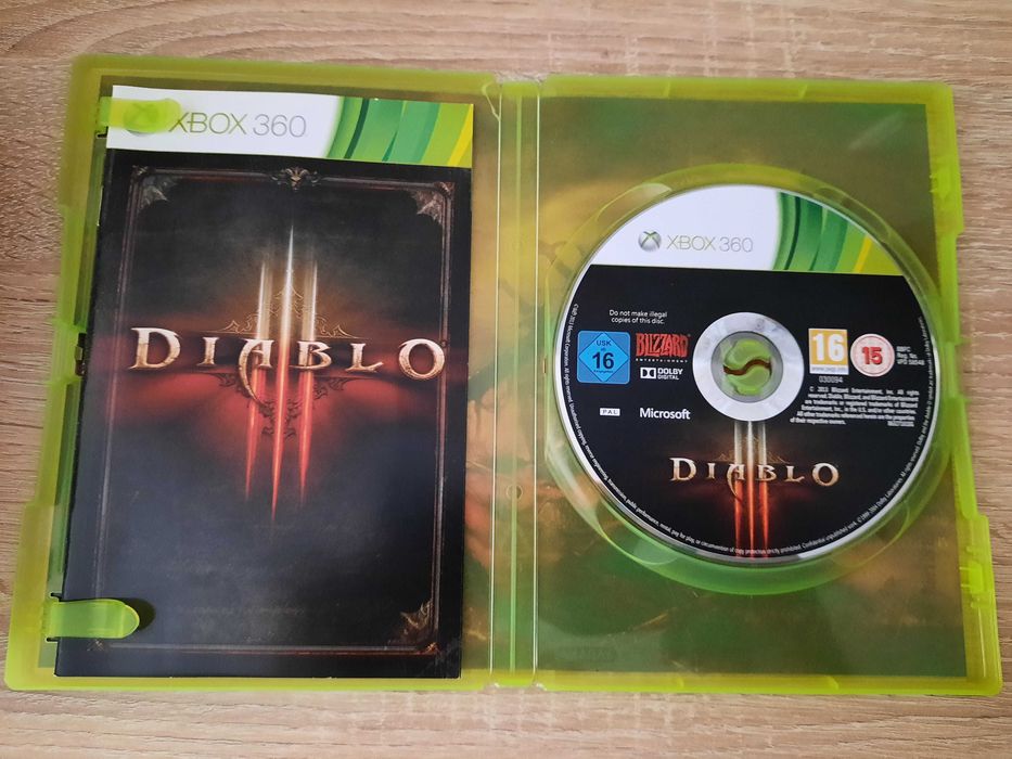 Diablo III Xbox 360 (stan 5+/6)