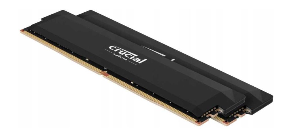Оперативна пам'ять Crucial Pro DDR5 БІЛА! 32 ГБ (2x16 ГБ) 6000 МГц CL36