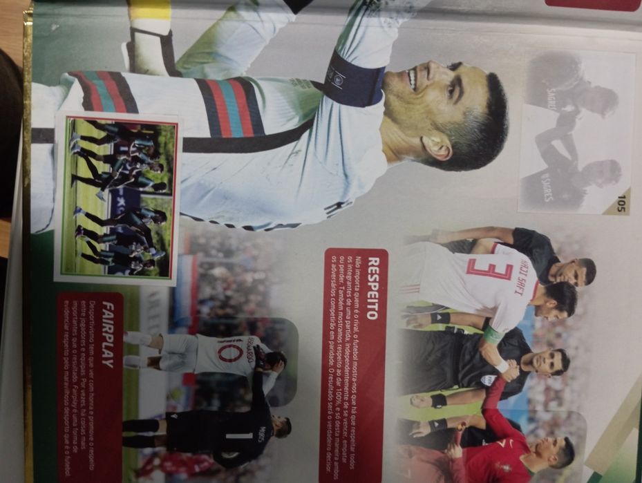 Cromos coleção fome de vencer 2021