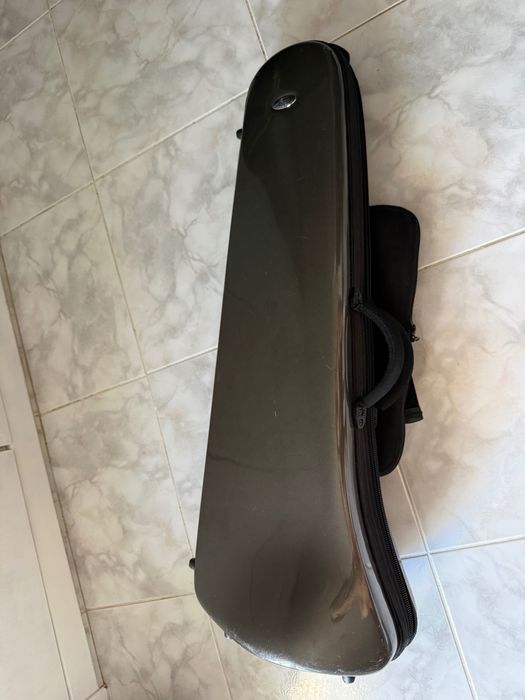 Trombone tenor Bach 42 AG c/estojo Bags fibra cinza