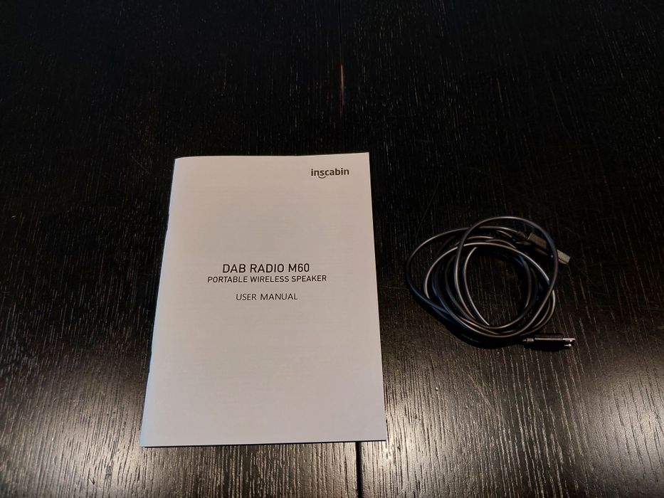 Radio DAB/DAB FM Przenośny głośnik bezprzewodowy Inscabin