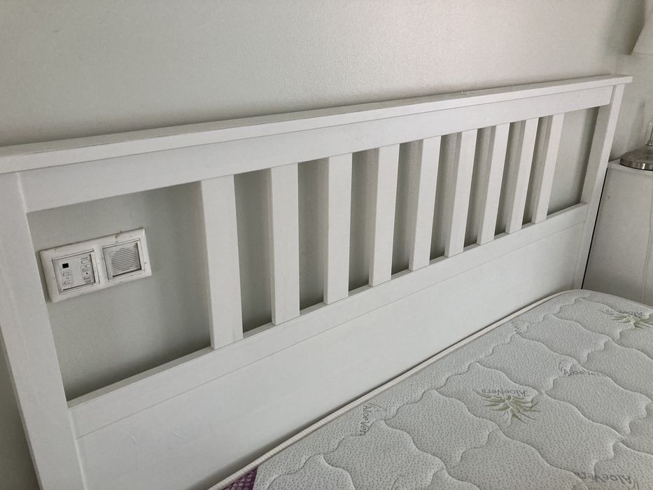 Cama Hemnes com estrado - OFERTA colchão