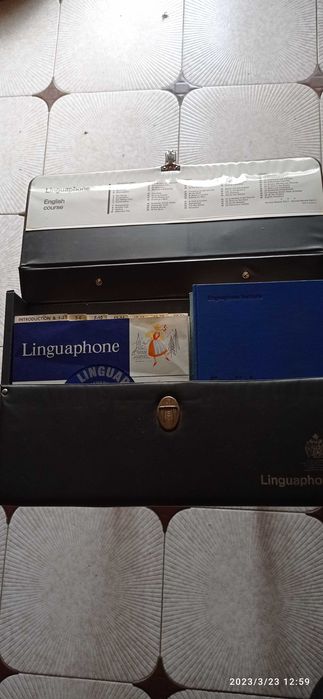 Curso de Inglês vintage