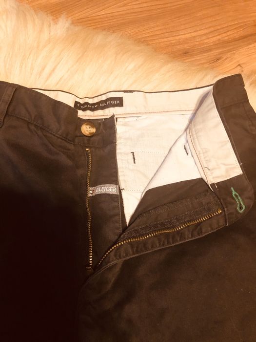 Tommy Hilfiger spodnie,czarne spodnie,