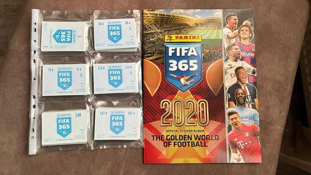 Стікери Panini FIFA 365 2025 / 2024 / 2023/ 2020/ 2019/ 2018/2017/2016