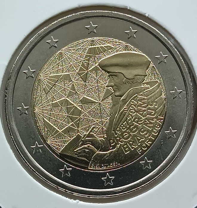 2€ -  Erasmus - Conjunto das 23 moedas  2022