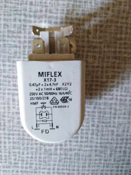 Kondensator filtr PZ Gorenje WS41101 Amica